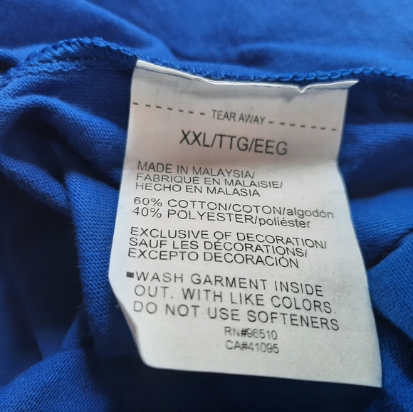 NWT Under Armour HOVR T-shirt Men's XXL Blue Formula 1 Racing Hoops Finish Line - Picture 9 of 11